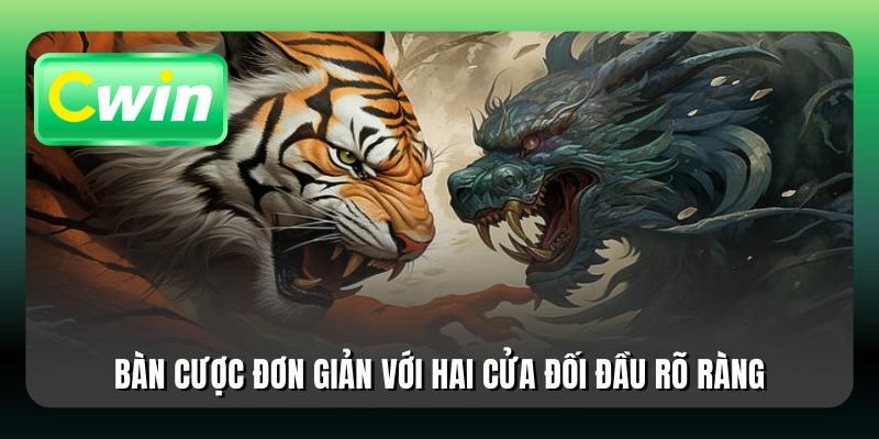 Bàn cược đơn giản với hai cửa đối đầu rõ ràng