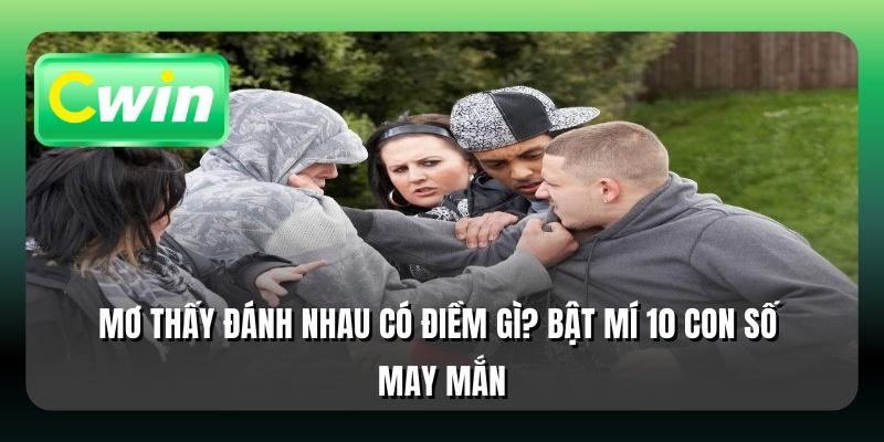 Mơ Thấy Đánh Nhau Có Điềm Gì? Bật Mí 10 Con Số May Mắn