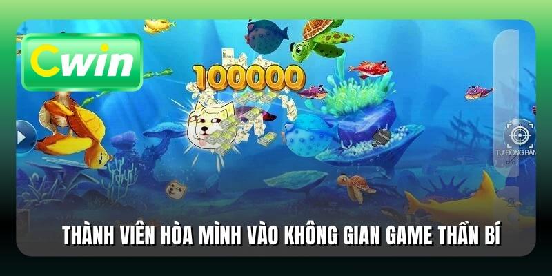 Thành viên hòa mình vào không gian game thần bí
